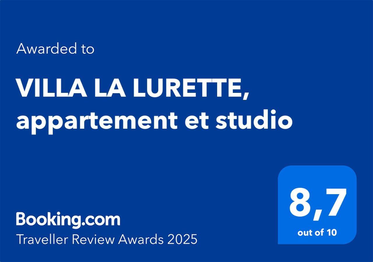 Villa La Lurette, Appartement Et Studio Saint-Étienne-les-Orgues Exterior photo